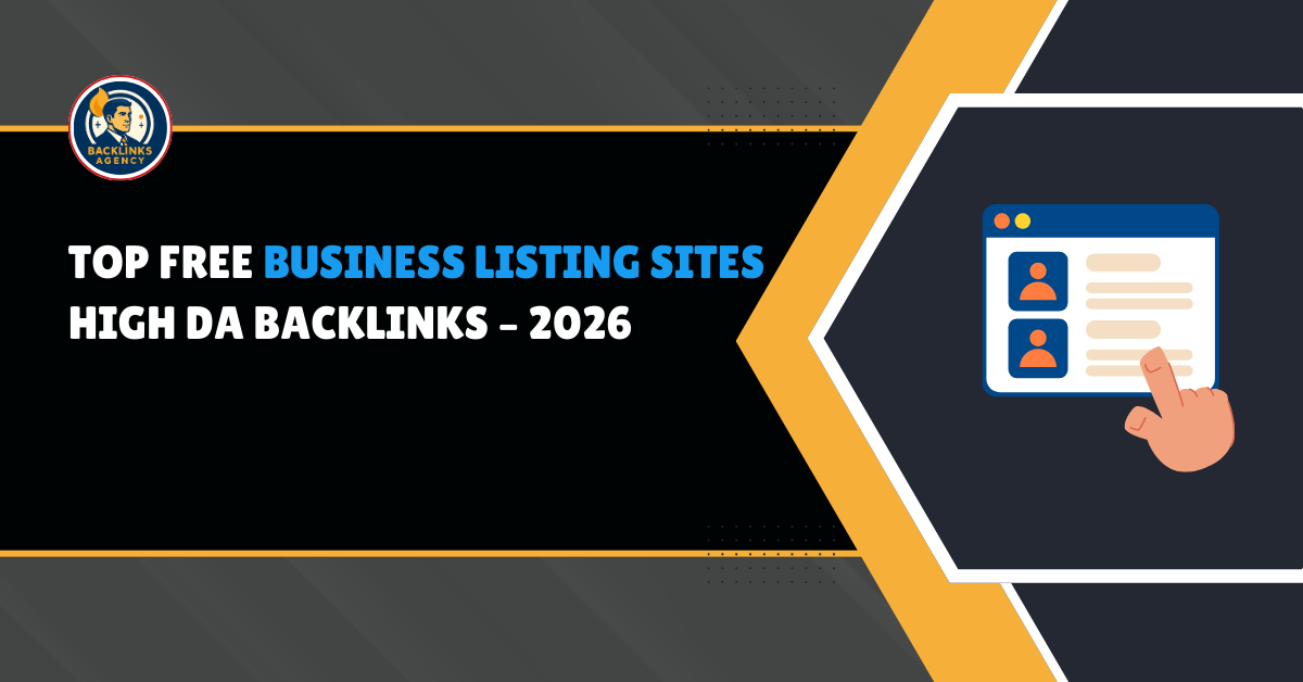 Free business listing sites with high DA for SEO and backlinks
