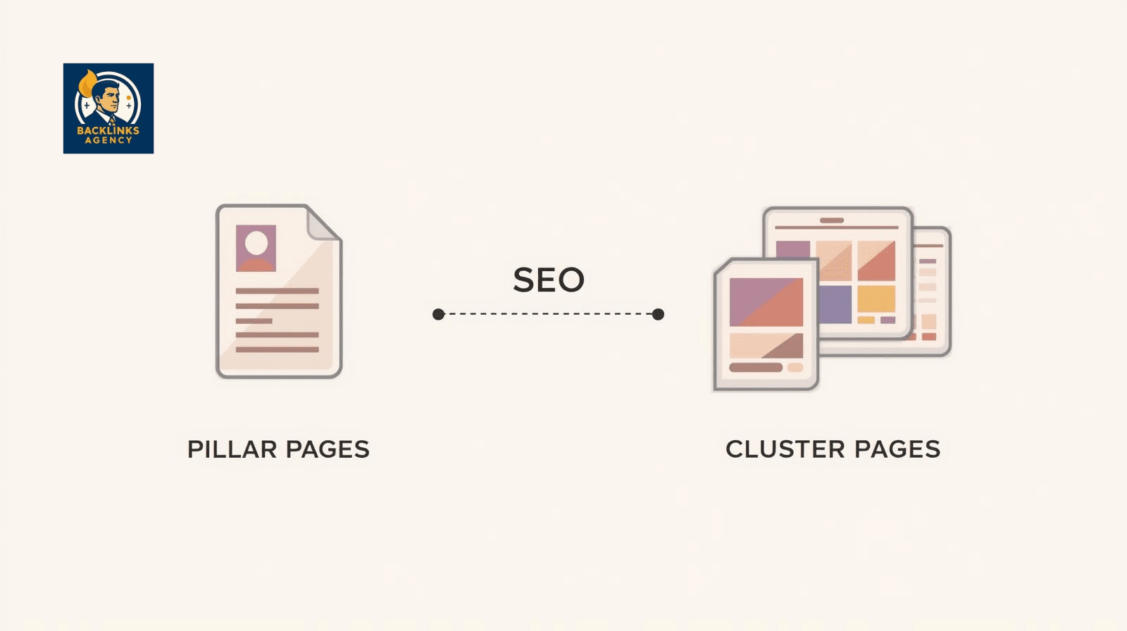 link sculpting strategy showing internal linking and page authority flow