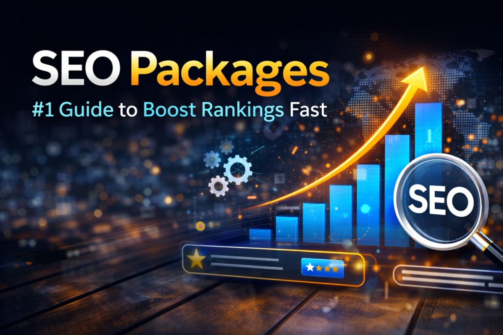 SEO packages guide showing growth in rankings and website traffic